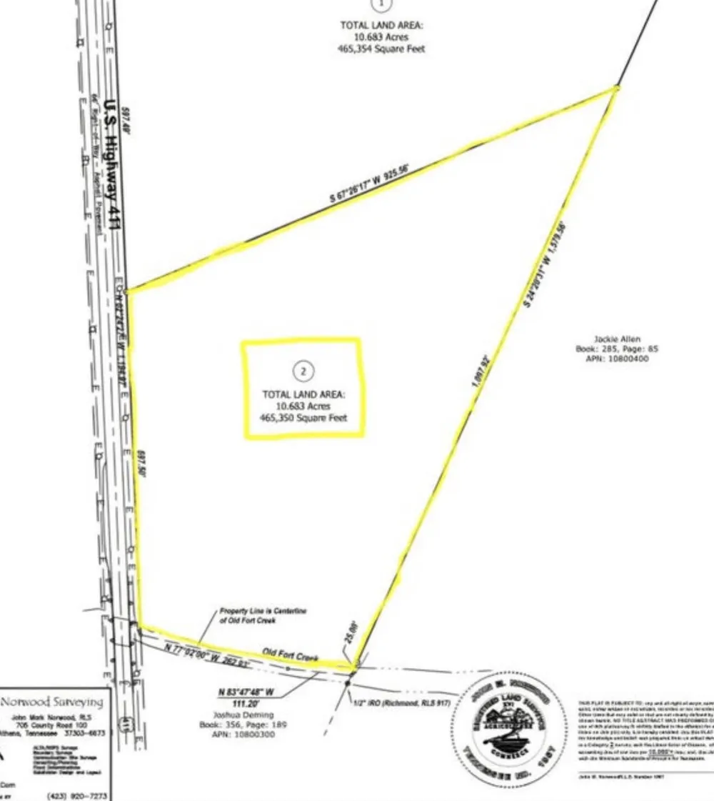 1738 Highway 411 Old Fort, TN 37362