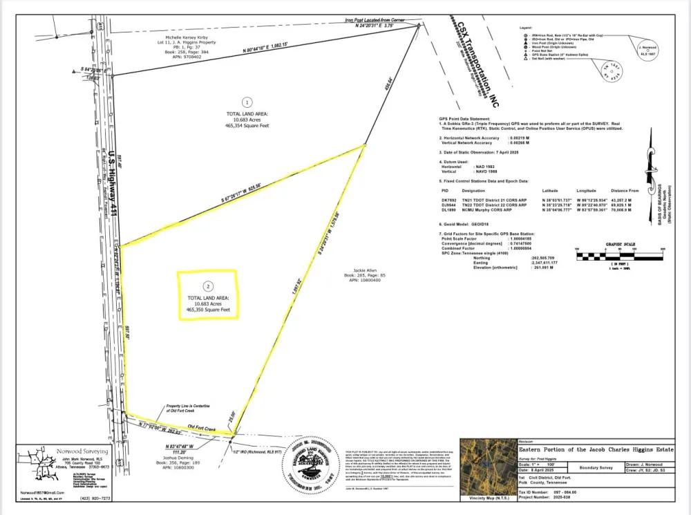 1738 Highway 411 Old Fort, TN 37362