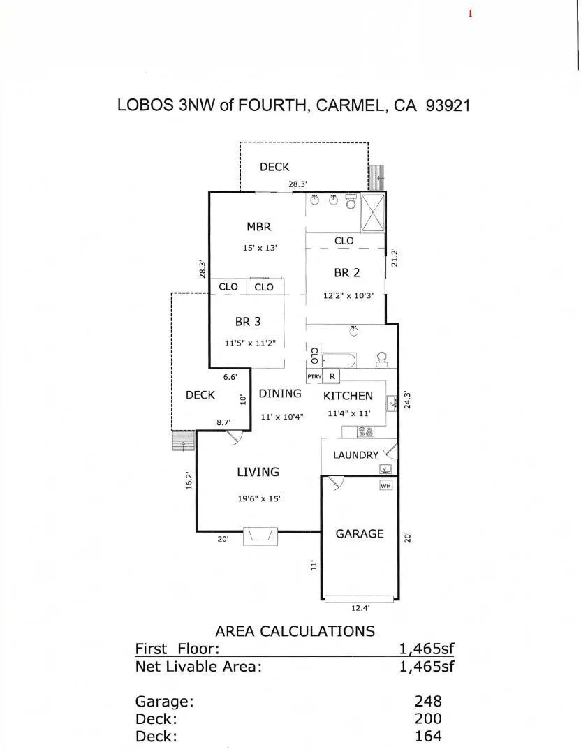 Lobos 3 NW of 4th Street Carmel, CA 93923