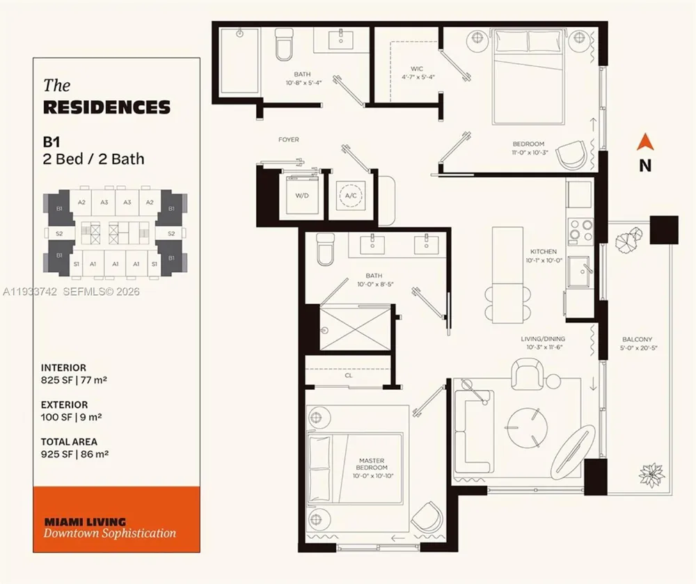 601 MIAMI AVENUE #2107 Miami, FL 33136