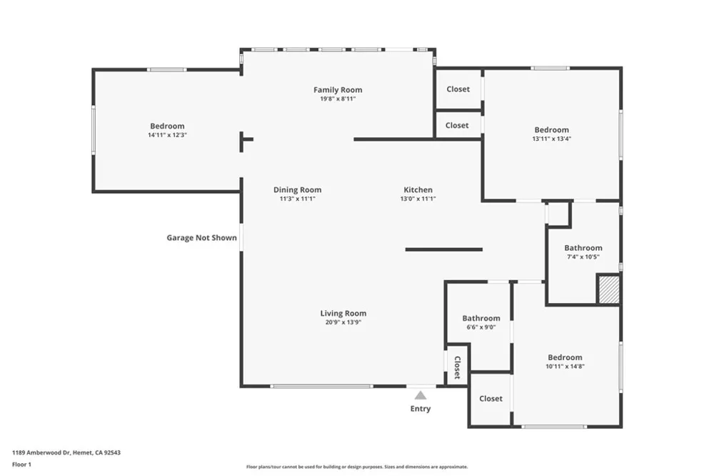 1180 Amberwood Hemet, CA 92543