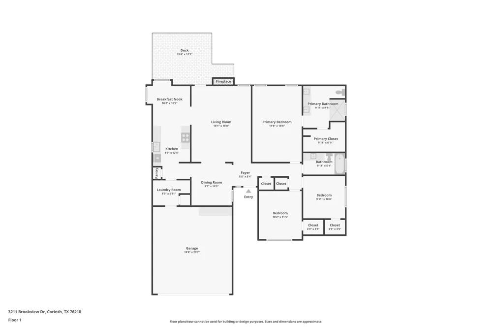 3211 Brookview Drive Corinth, TX 76210