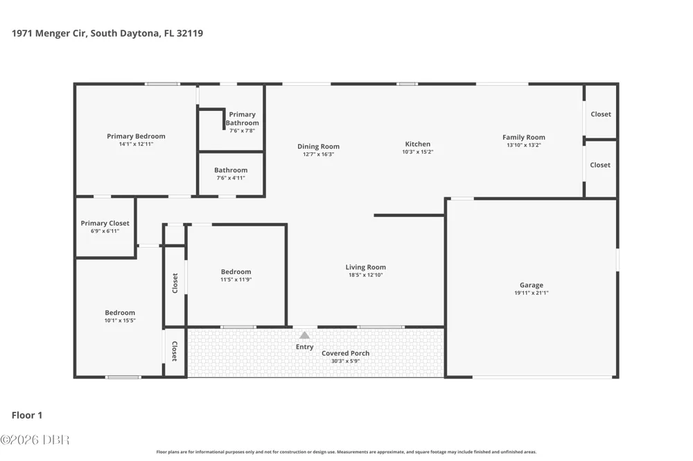 1971 Menger Circle South Daytona, FL 32119