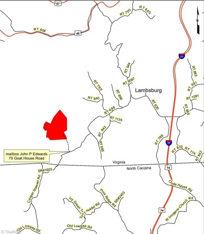 337 Goat House Road Lambsburg, VA 24351