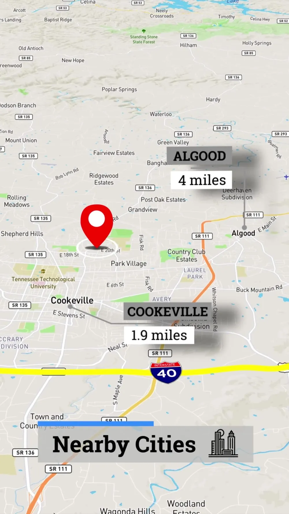 536 E 20th St Cookeville, TN 38501