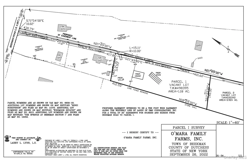 Beekman Road Hopewell Junction, NY 12533