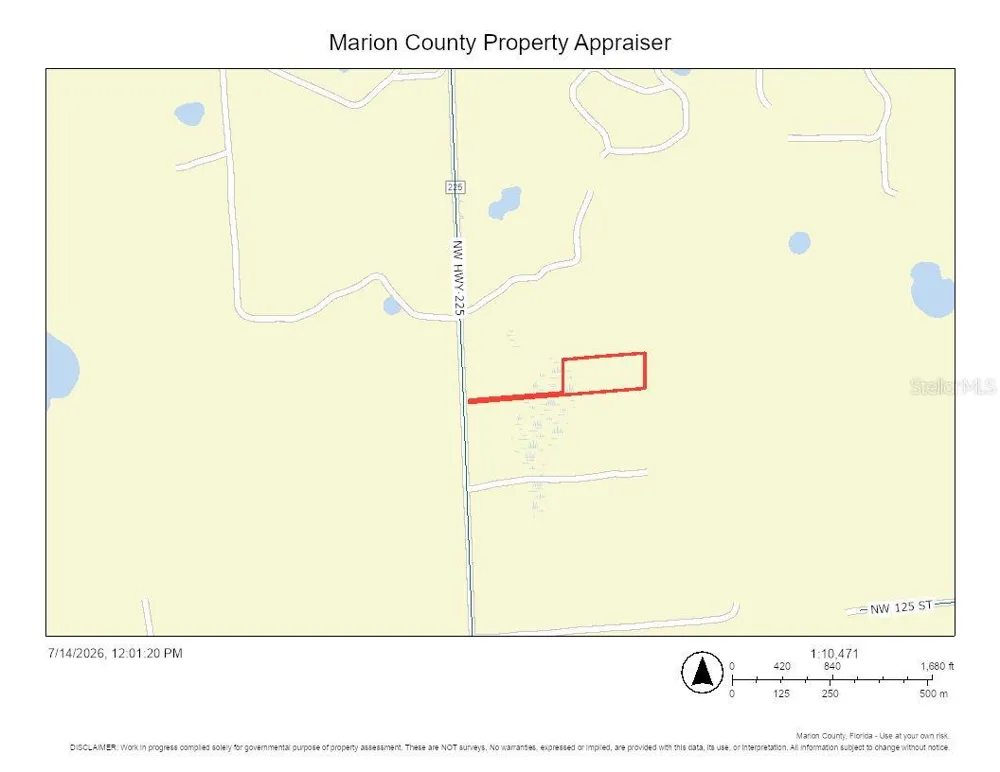 12897 NW HIGHWAY 225 Reddick, FL 32686