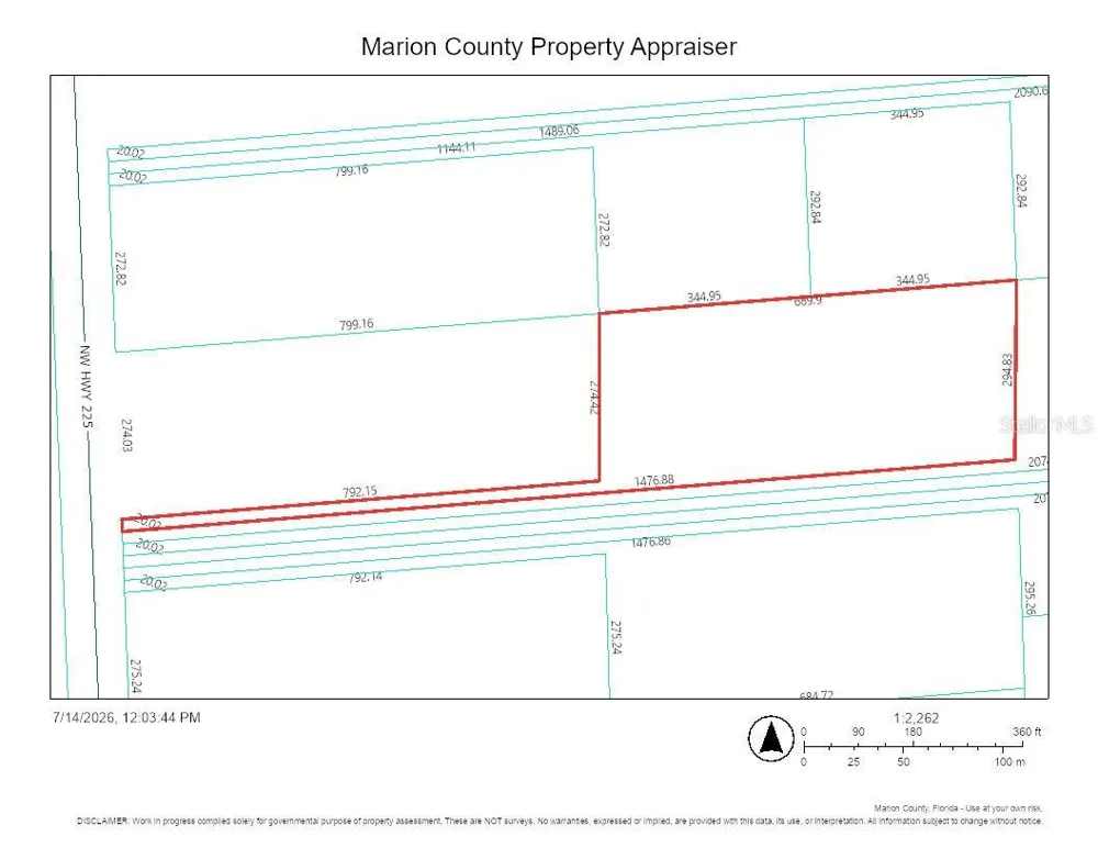 12897 NW HIGHWAY 225 Reddick, FL 32686