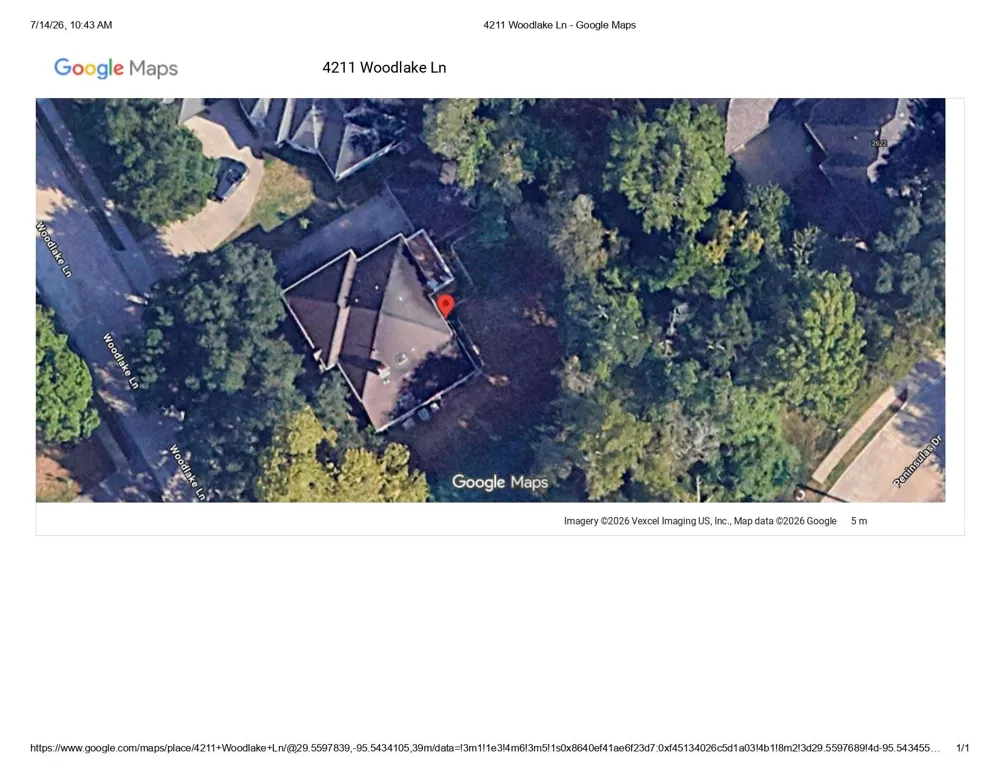4211 Woodlake Lane Missouri City, TX 77459