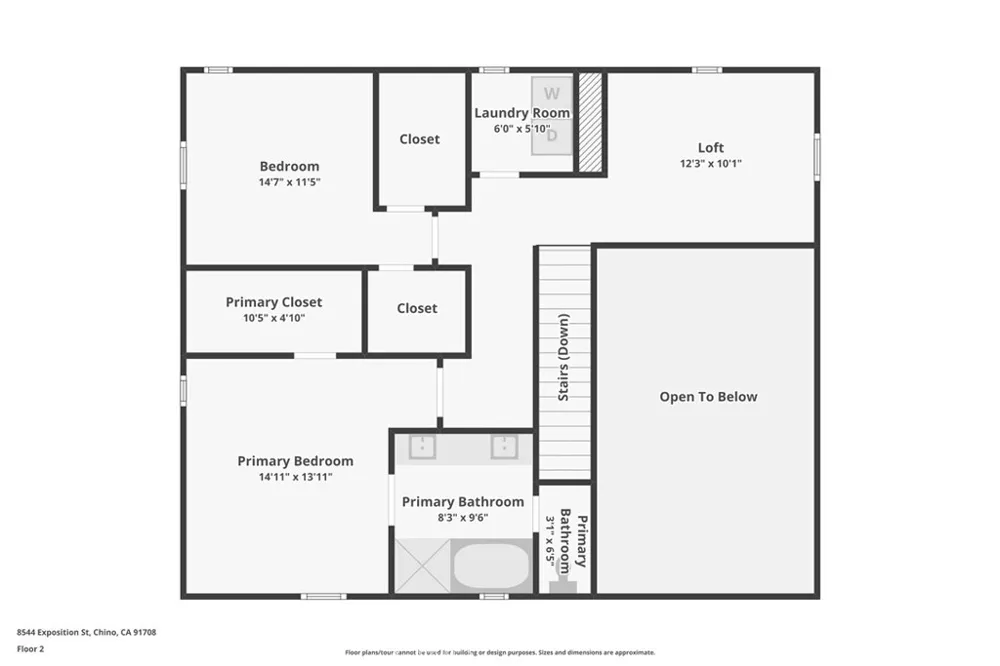 8544 Exposition Street Chino, CA 91708