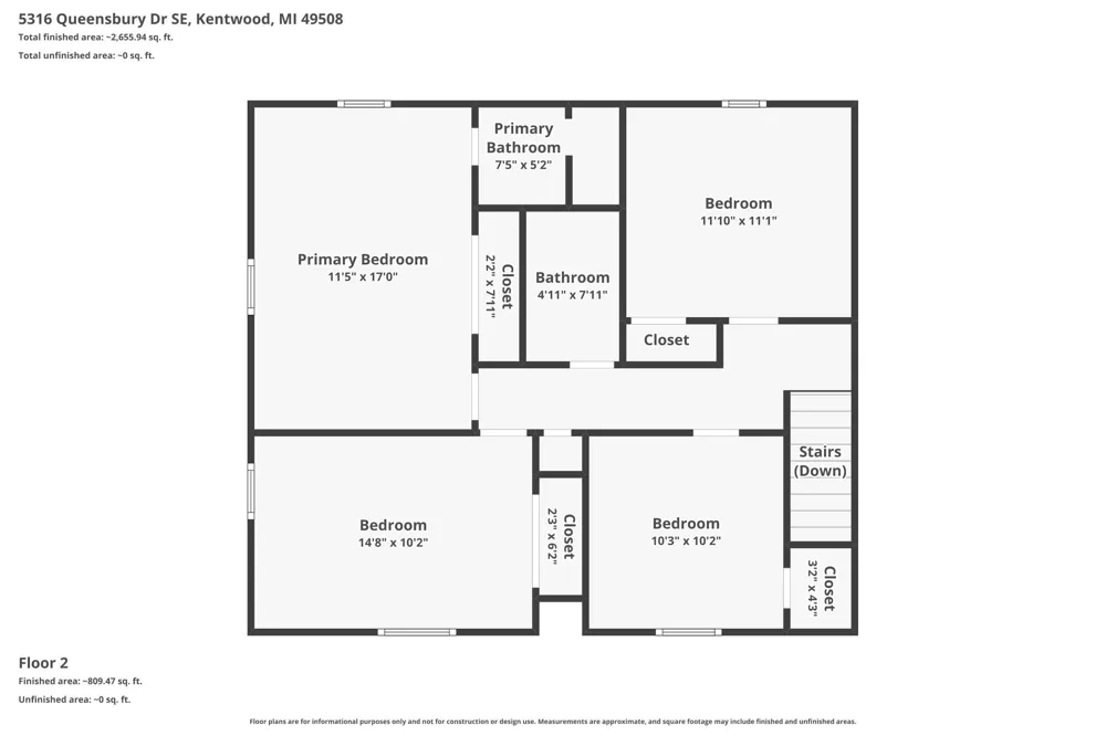 5316 Queensbury Drive SE Kentwood City, MI 49508