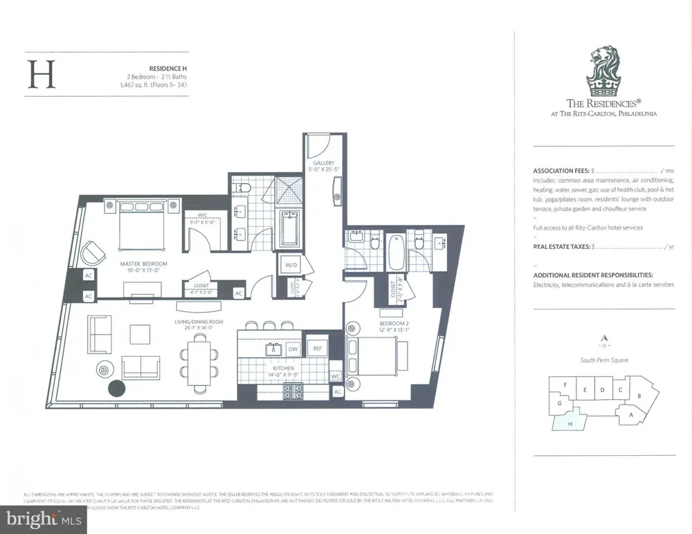1414 S PENN SQUARE #11H Philadelphia, PA 19102