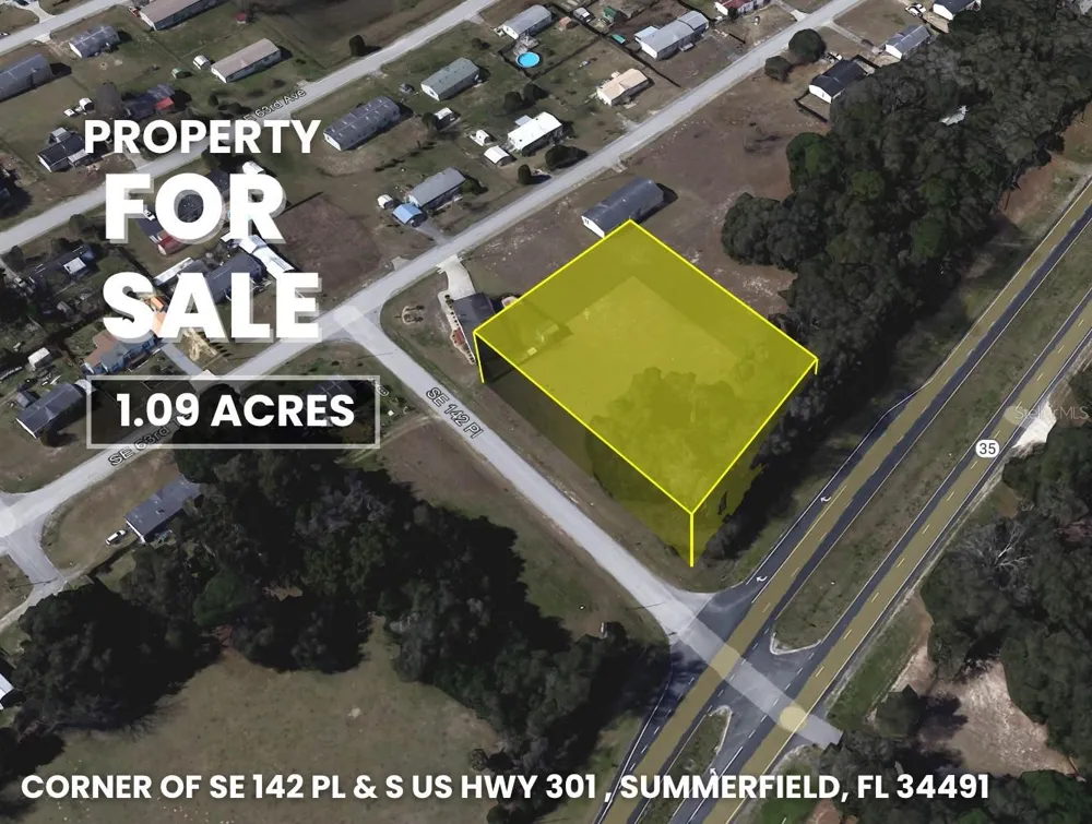 Corner SE 142ND PLACE & S US HWY-301 Summerfield, FL 34491