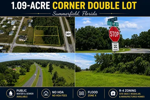 Corner SE 142ND PLACE & S US HWY-301