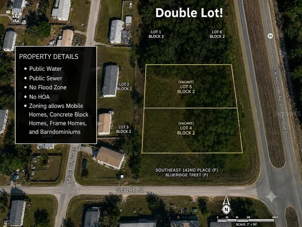 Corner SE 142ND PLACE & S US HWY-301 Summerfield, FL 34491