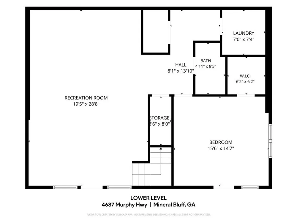 4687 Murphy Highway Mineral Bluff, GA 30559
