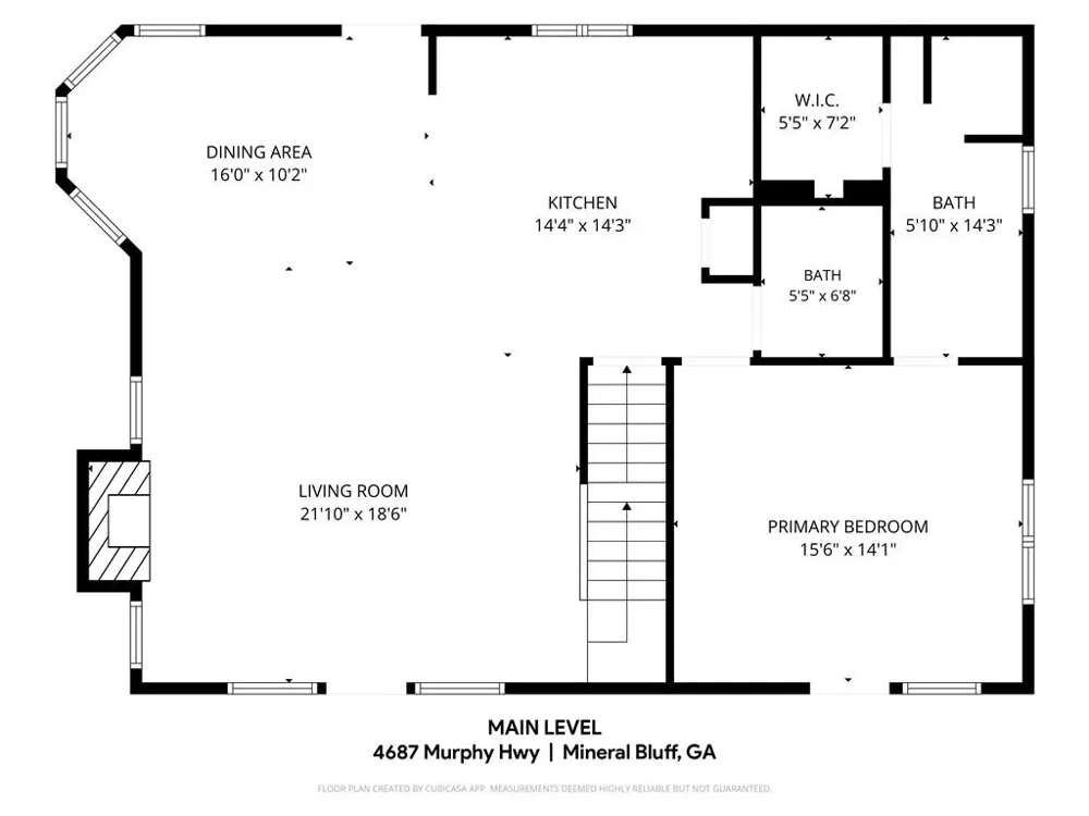 4687 Murphy Highway Mineral Bluff, GA 30559