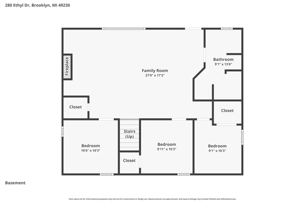 280 Ethyl Drive Brooklyn, MI 49230