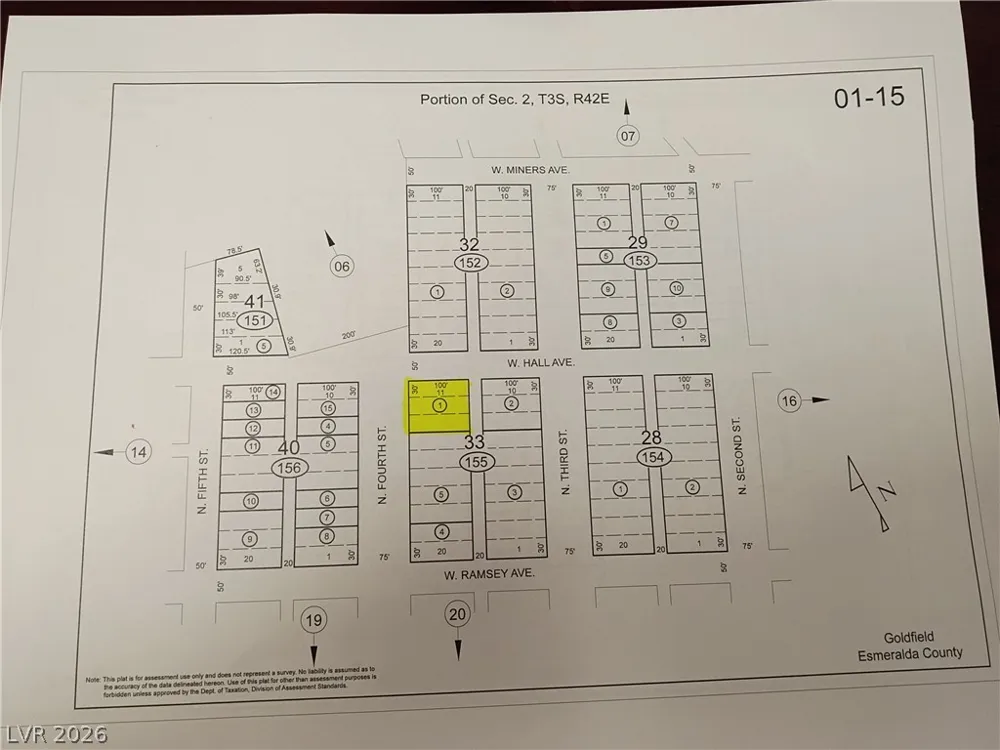 414 Fourth Street Goldfield, NV 89013