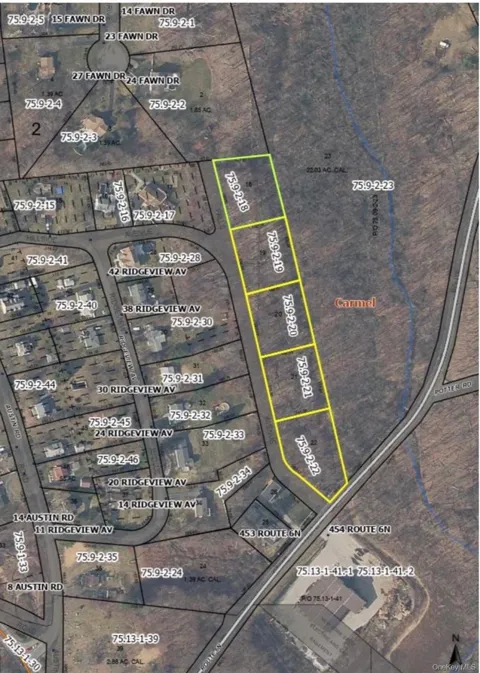 20,22,30,36 Hillside Pl and 18 Hillside Rd