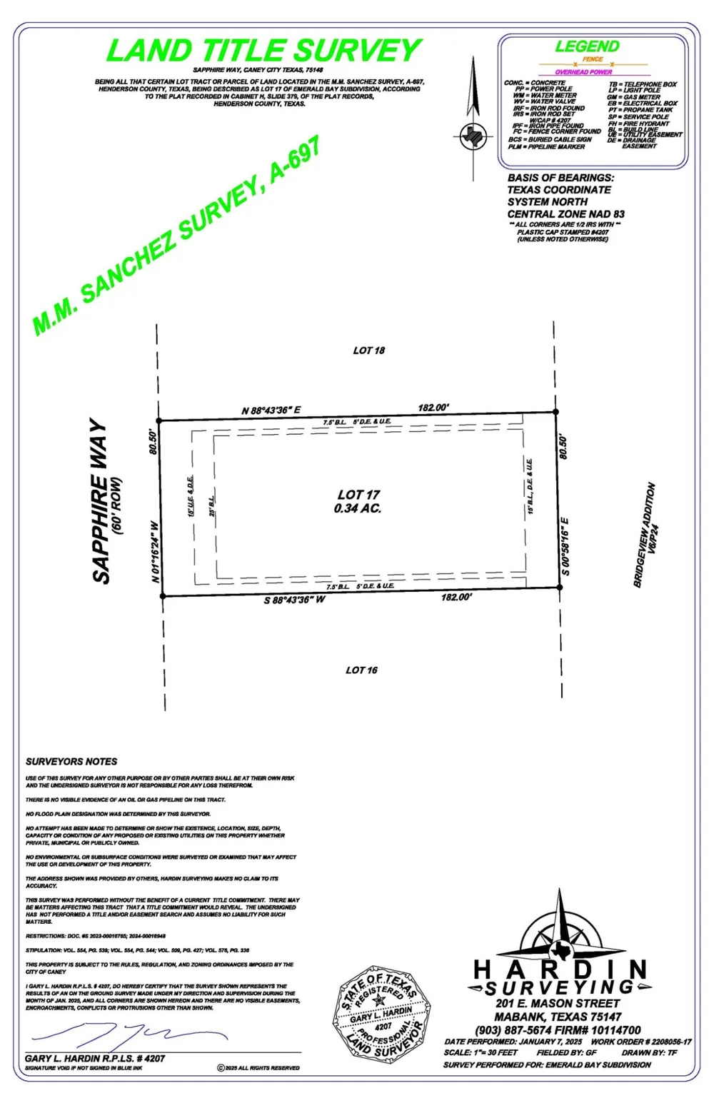 17 Sapphire Way Caney City, TX 75148