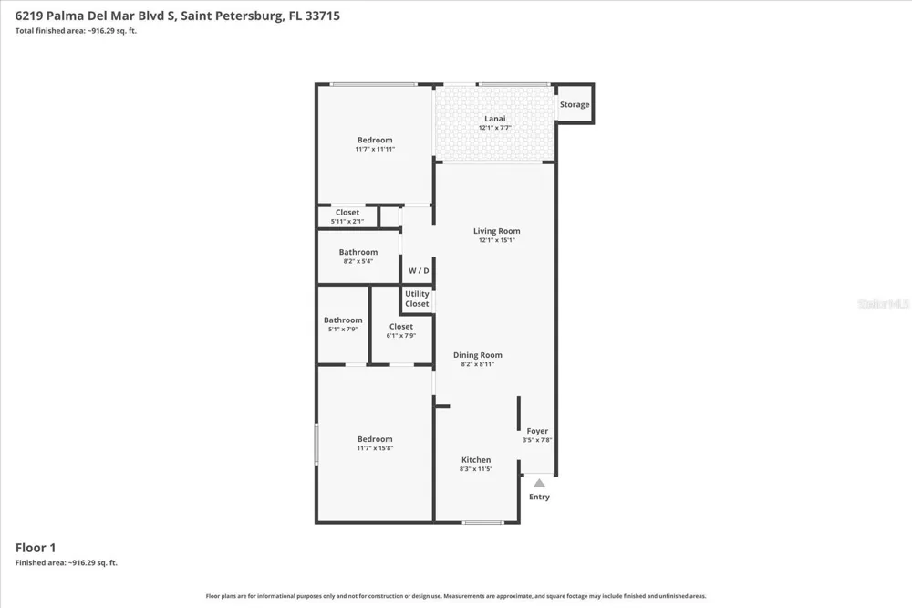 6219 PALMA DEL MAR BOULEVARD S #102 St Petersburg, FL 33715
