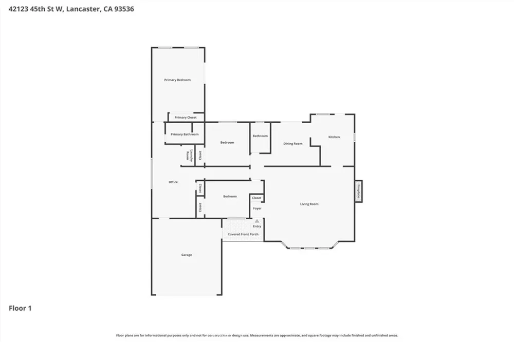 42123 45th Street W Quartz Hill, CA 93536