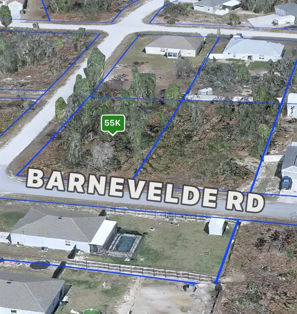 Lot 14 BARNEVELDE ROAD Weeki Wachee, FL 34614