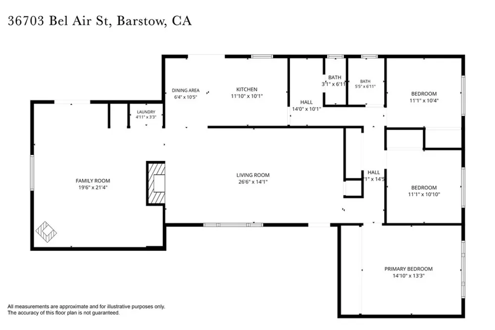 36703 Bel Air Street Barstow, CA 92311