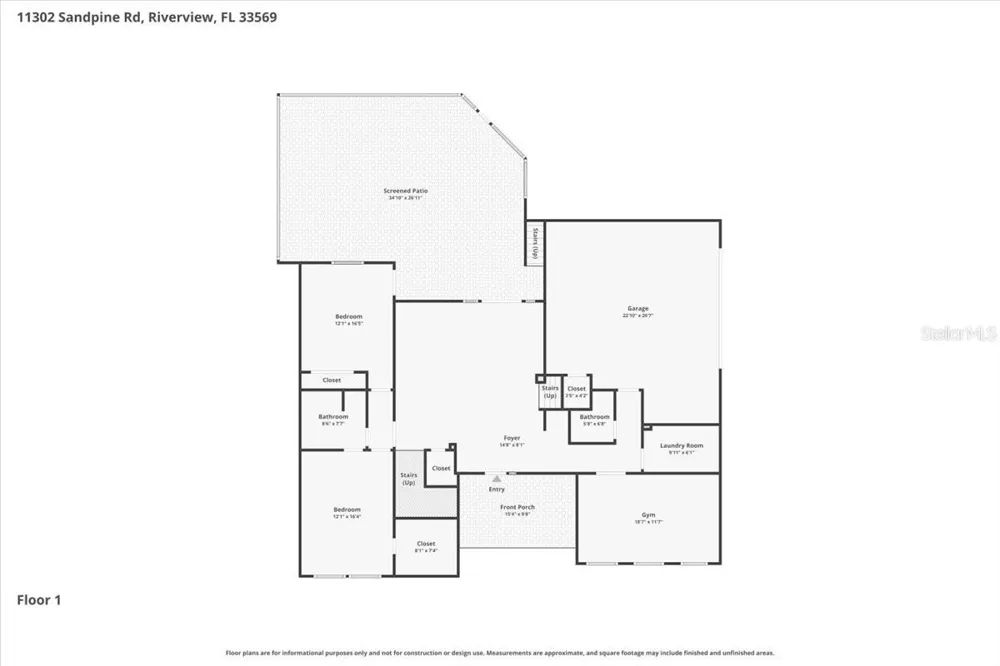 11302 SANDPINE ROAD Riverview, FL 33569