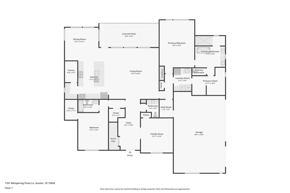 1701 Whispering Pines Lane Gunter, TX 75058