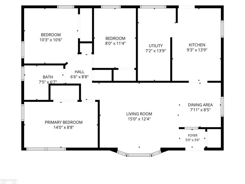 1218 E Hudson Avenue Madison Heights City, MI 48071