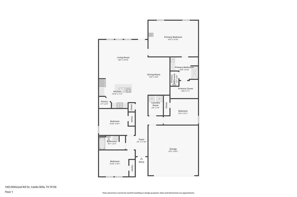 1453 Millstead Rill Drive Caddo Mills, TX 75135