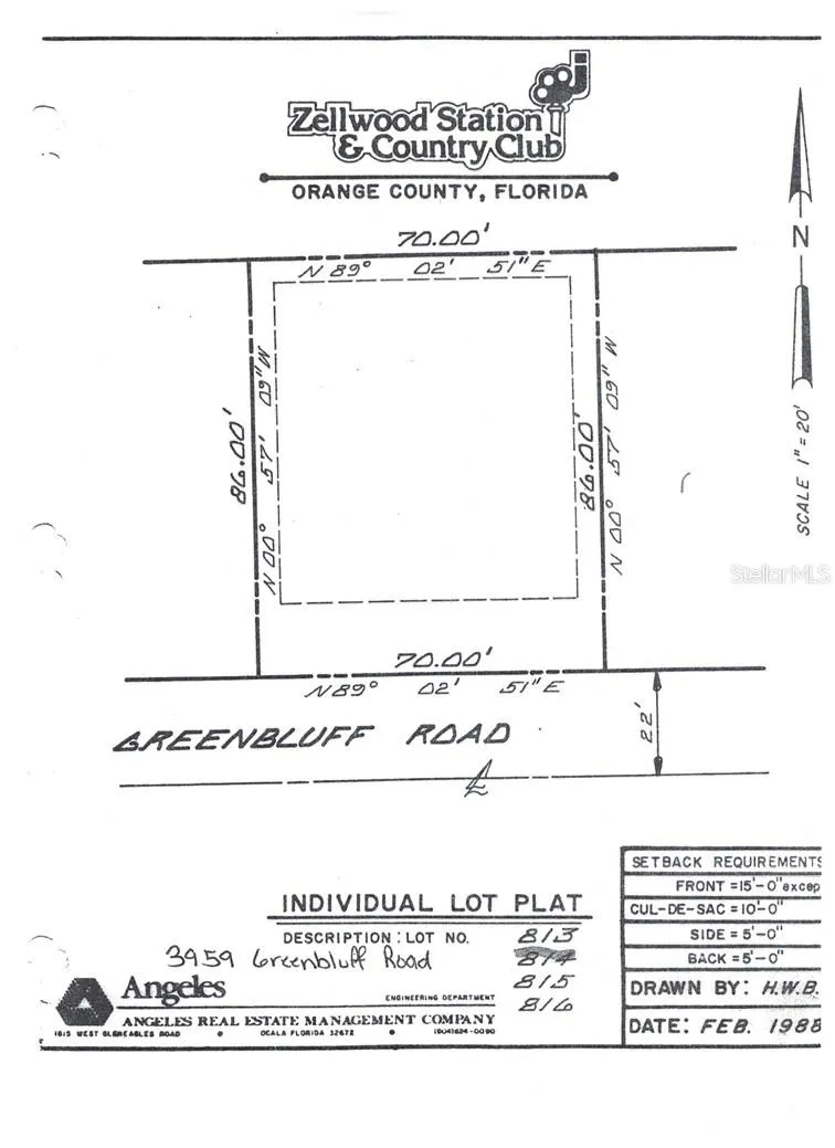 3959 GREENBLUFF ROAD #814 Zellwood, FL 32798