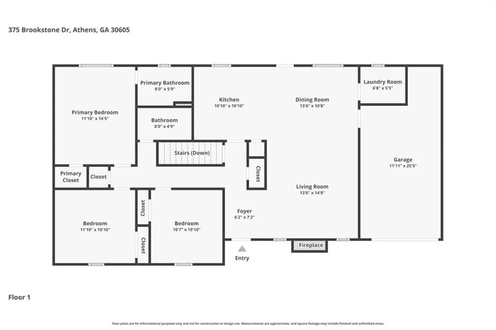 375 Brookstone Drive Athens, GA 30605