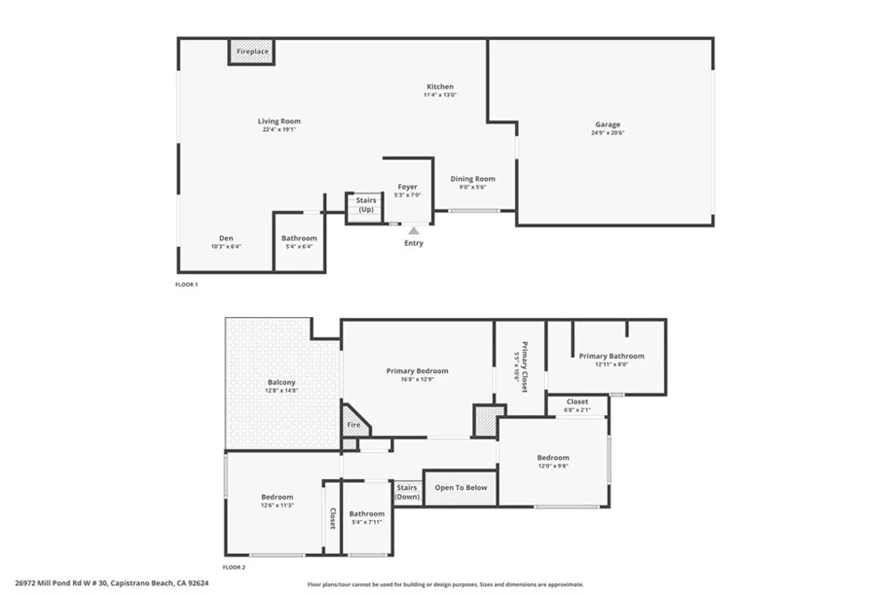 26972 Mill Pond Road #30 Dana Point, CA 92624