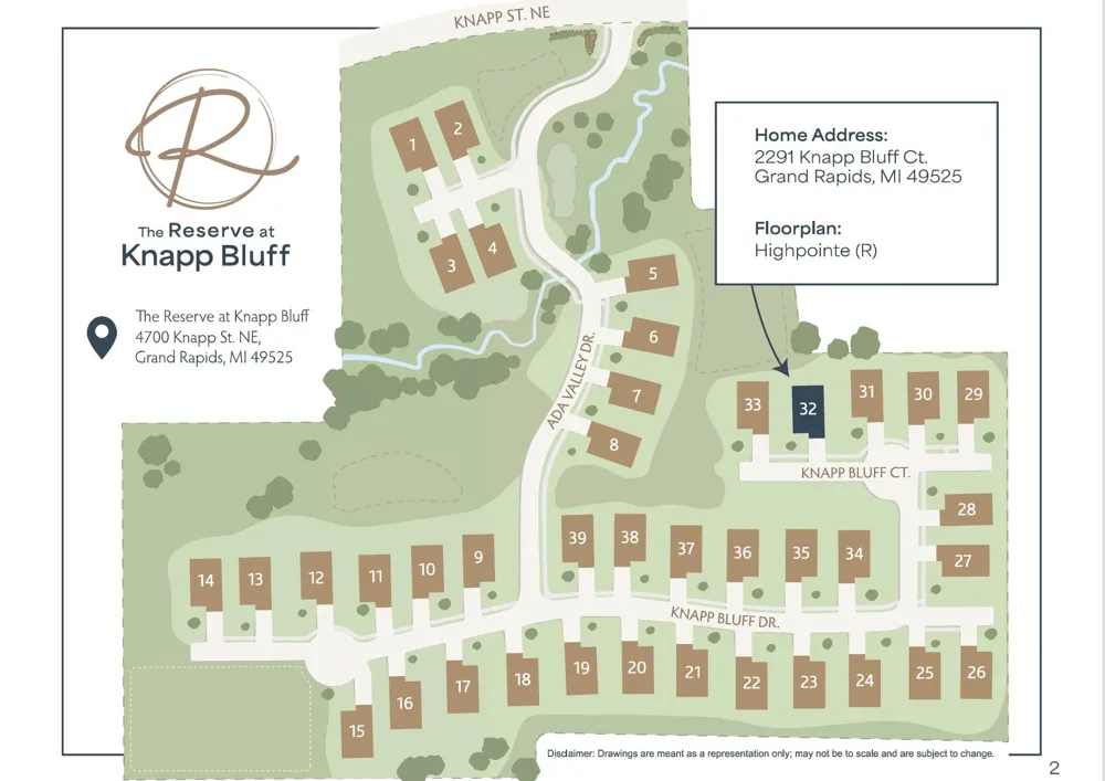 2291 Knapp Bluff Court NE Grand Rapids Charter Township, MI 49525