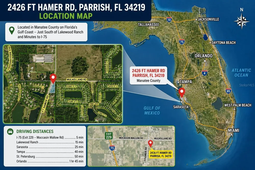 2426 FORT HAMER ROAD Parrish, FL 34219