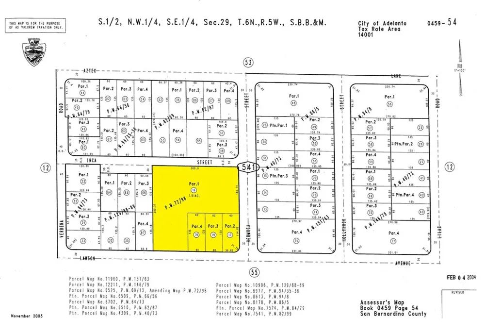 Lawson Avenue Adelanto, CA 92301