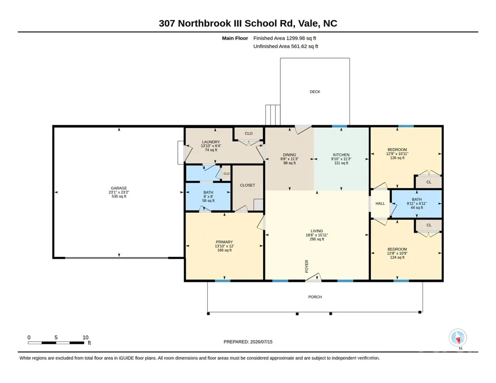 307 Northbrook III School Road Vale, NC 28168