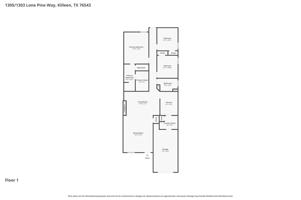1303 Lone Pine Way Killeen, TX 76543