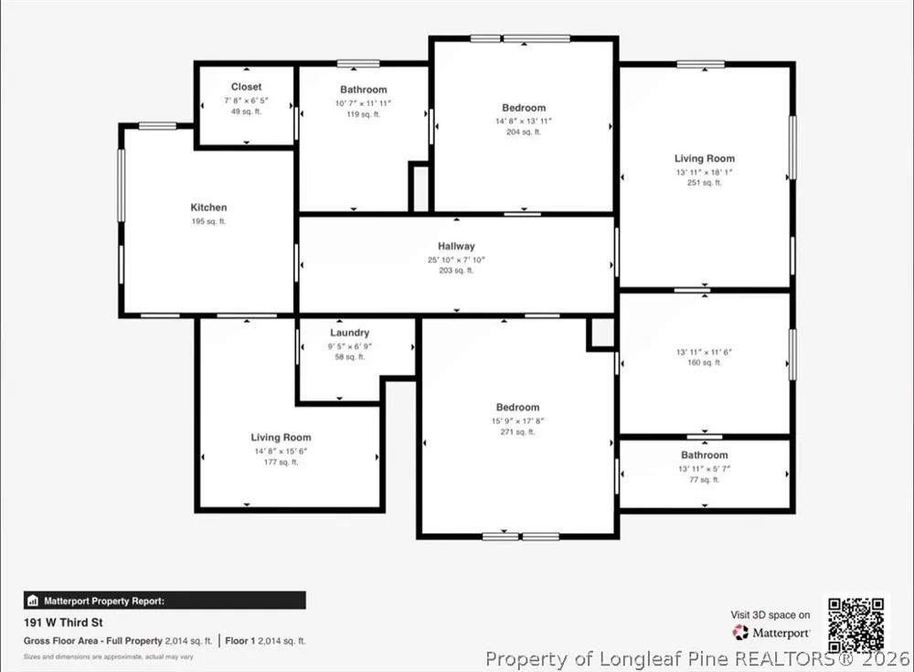 191 W Third Street Parkton, NC 28371