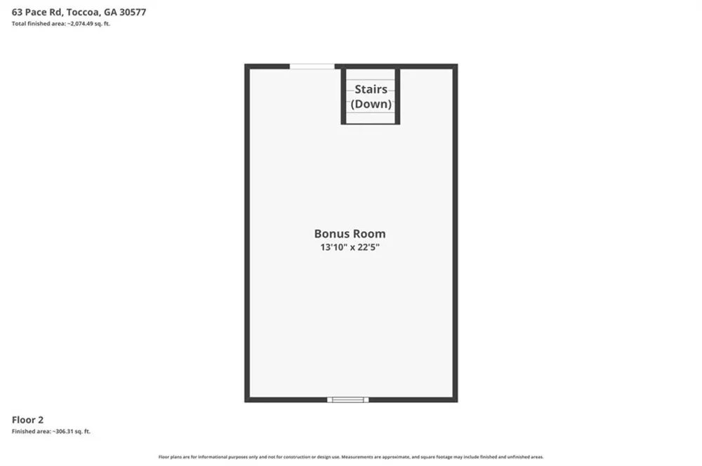 63 Pace Road Toccoa, GA 30577