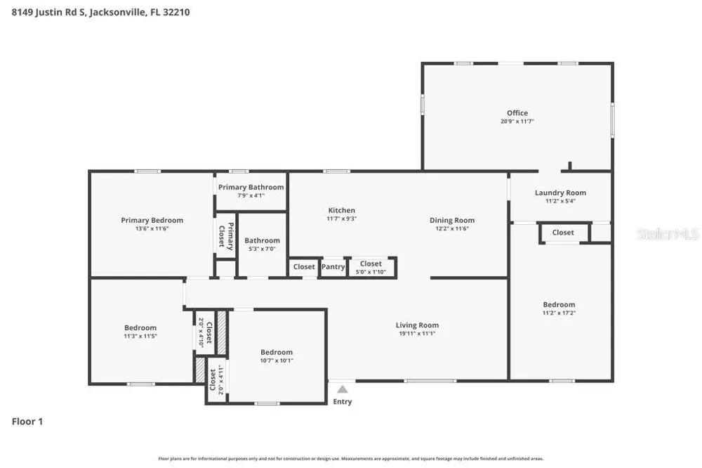 8149 JUSTIN ROAD S Jacksonville, FL 32210