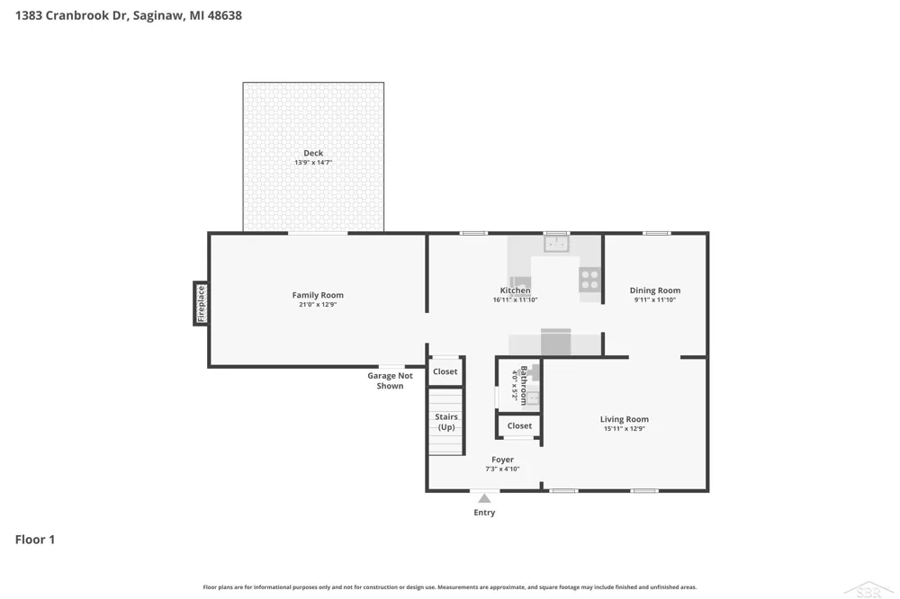 1383 Cranbrook Drive Saginaw Charter Township, MI 48638
