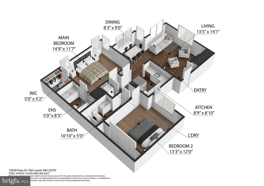 14028 VISTA DRIVE #76A Laurel, MD 20707