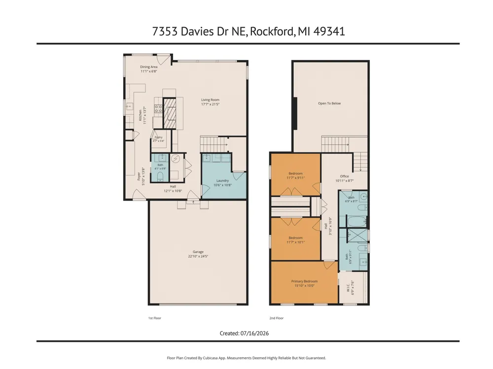 7353 Davies Drive NE Rockford, MI 49341