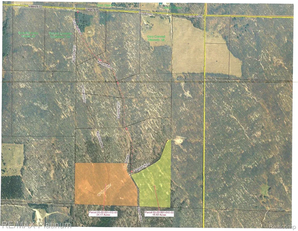 W Coyote Hill Drive Central Lake Township, MI 49622