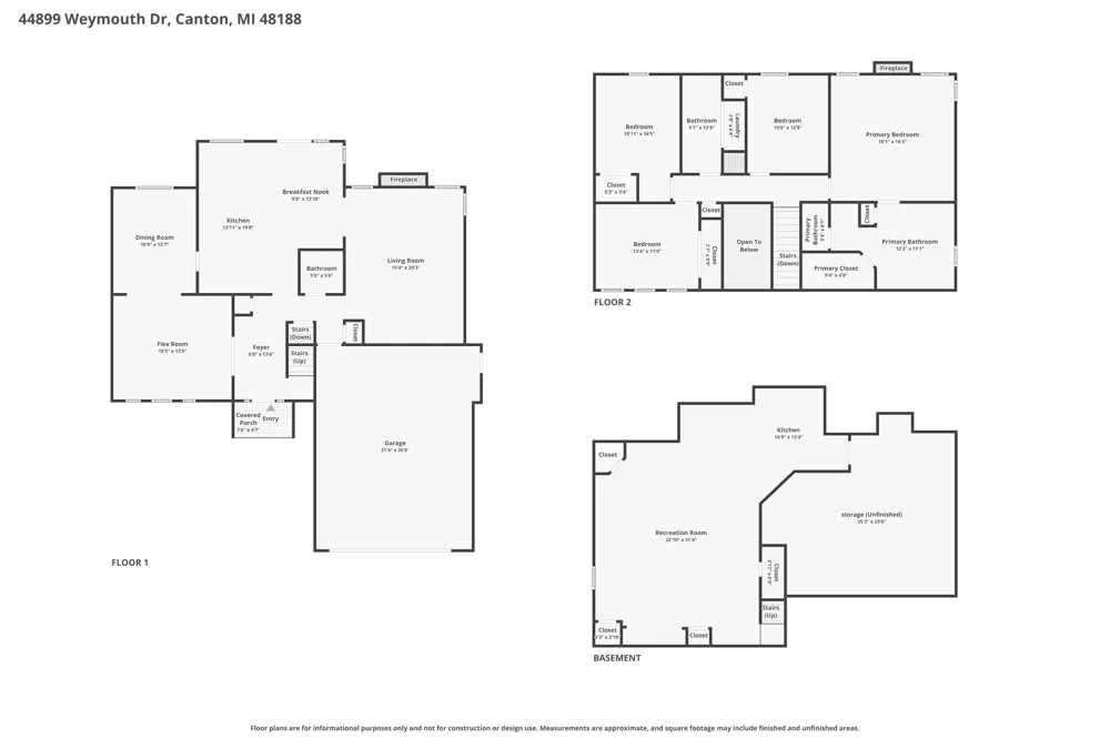 44899 Weymouth Drive Canton, MI 48188
