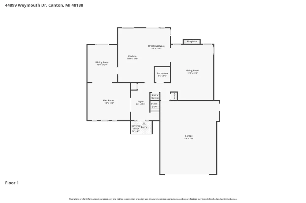 44899 Weymouth Drive Canton, MI 48188